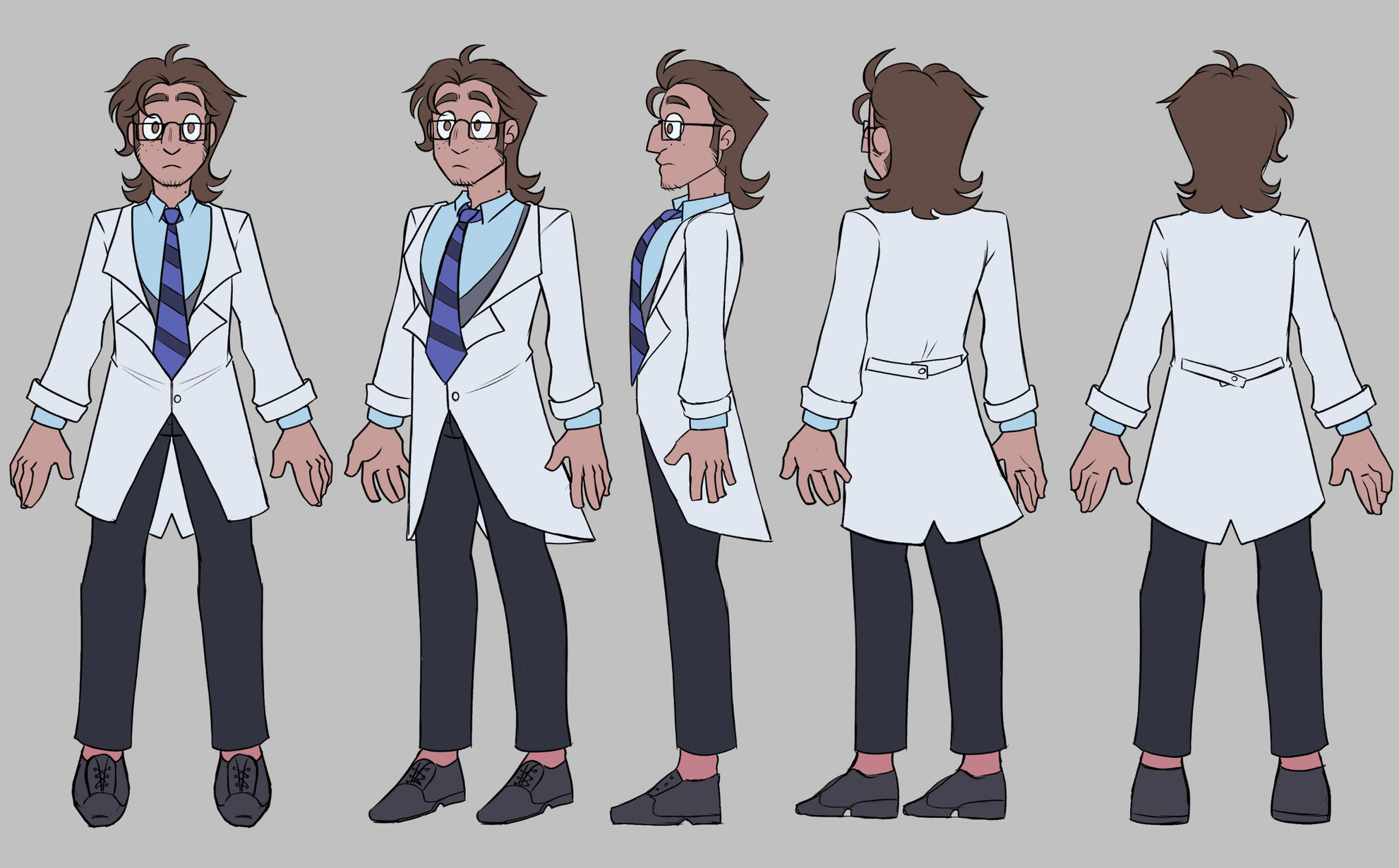 Character redesign (Seth Brundle from "The Fly")